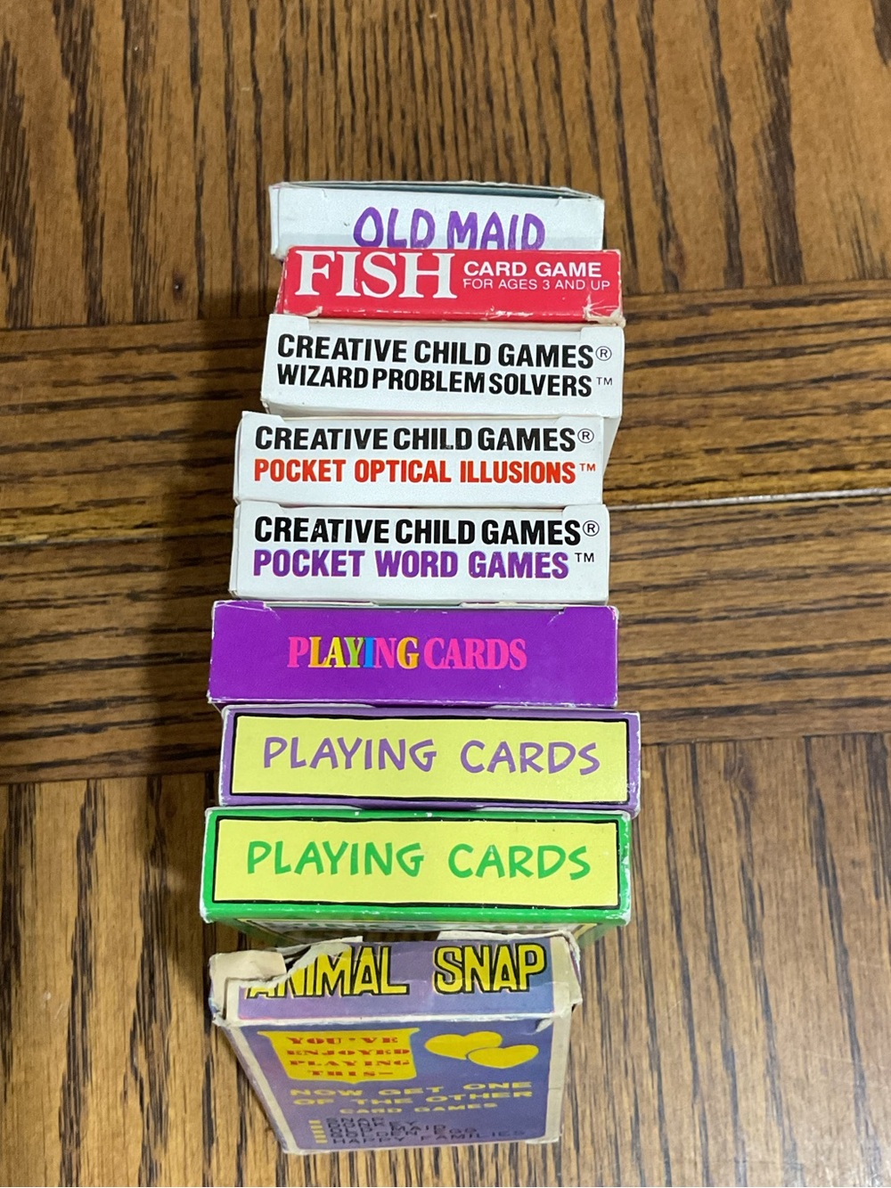 Pocket Card Set - Multicolor Pocket Games & Playing Cards Collection